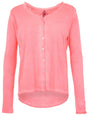 Langarmshirt "Noelani", camelia - YOGISHOP