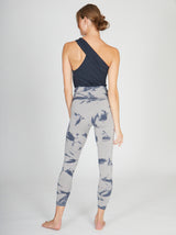 One Shoulder Top Maryam - anthracite - YOGISHOP