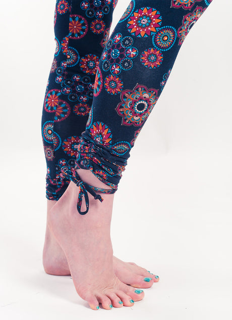 Organic Mandala Leggings - black/print - YOGISHOP