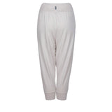 3/4 Yoga-Pants flora - creme - YOGISHOP