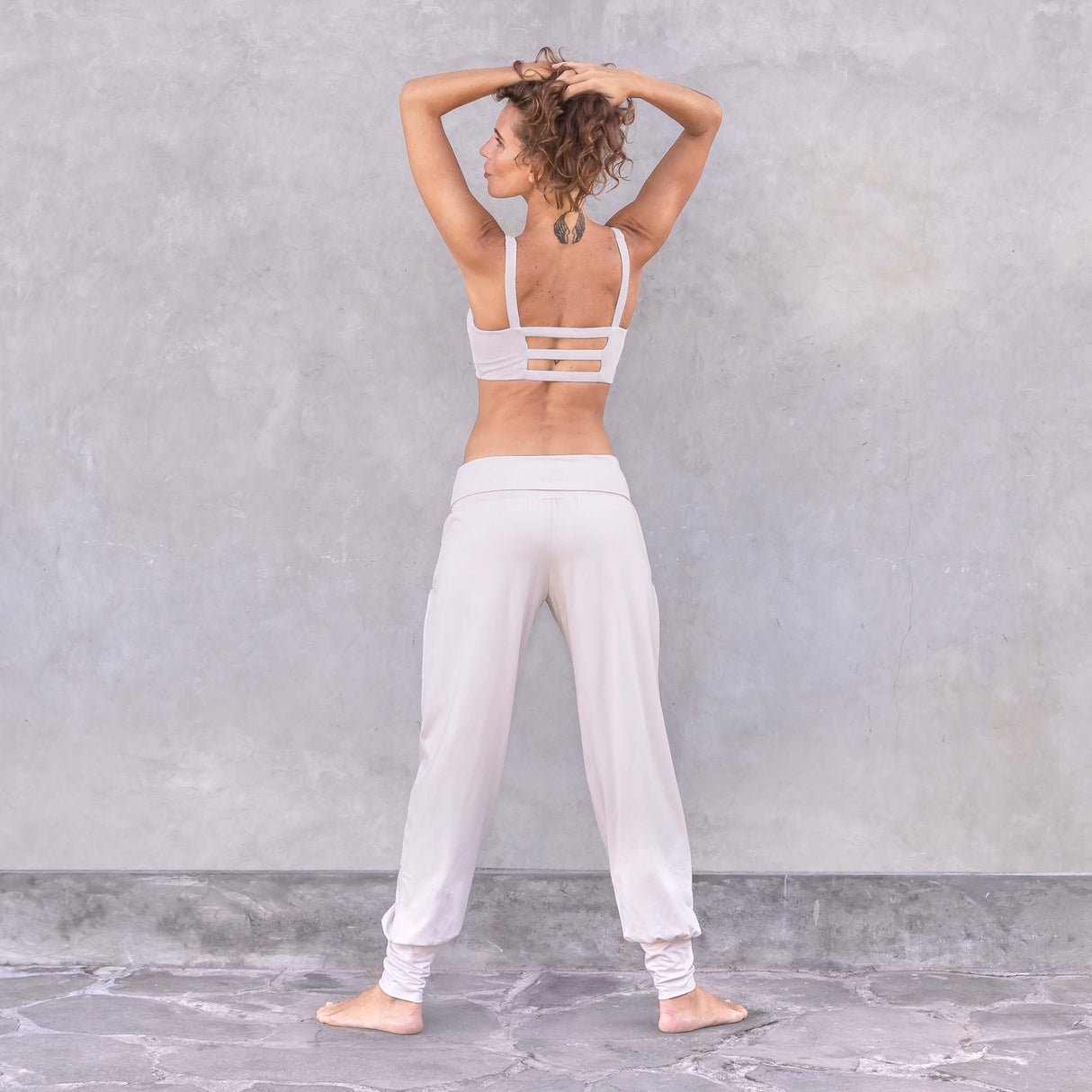 Yoga-Pants Joyce - creme - YOGISHOP
