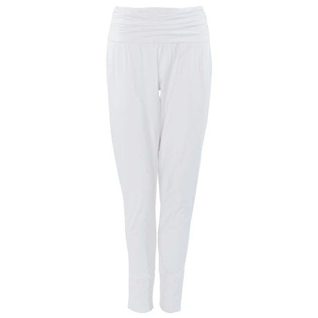 Yoga-Pants Mari bamboo - white - YOGISHOP