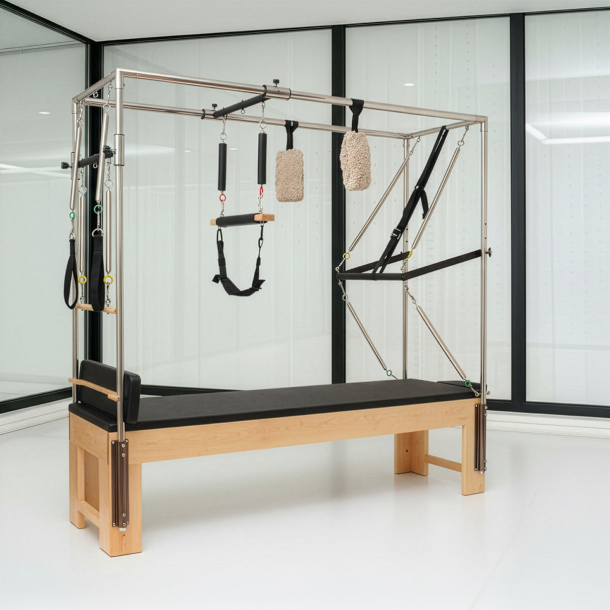 Pilates Cadillac Ahorn - negro