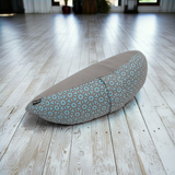 Reise-Meditationskissen halbrund - vintage - cotton - YOGISHOP