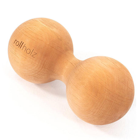 rollholz Faszienkugel - Massage-Doppelkugel aus Erle - YOGISHOP