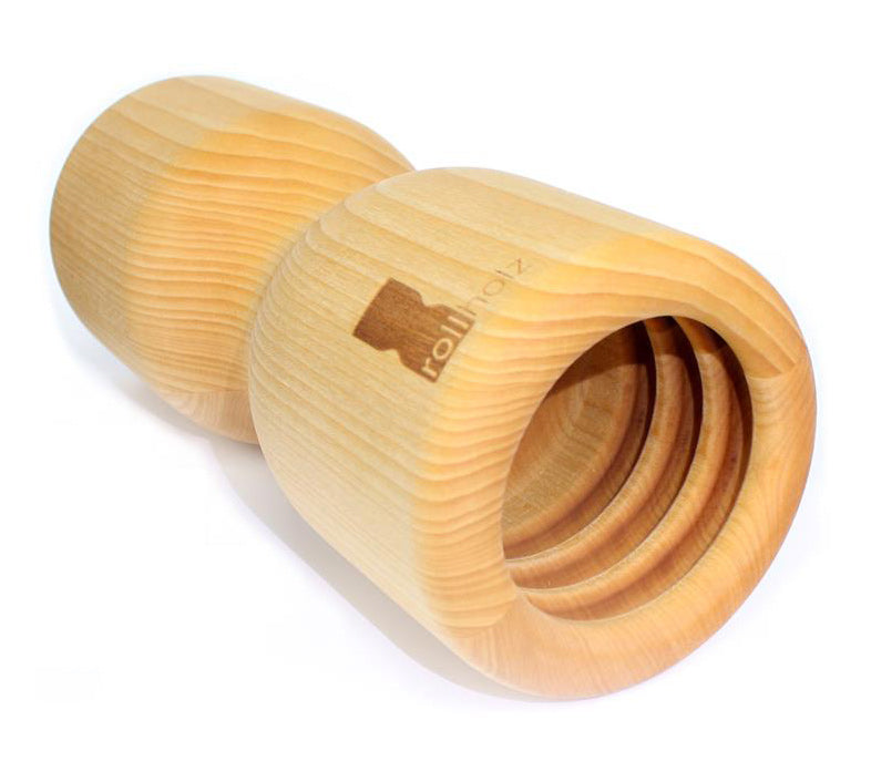 rollholz Faszienrolle - Massage-Rolle PRO aus Linde - YOGISHOP