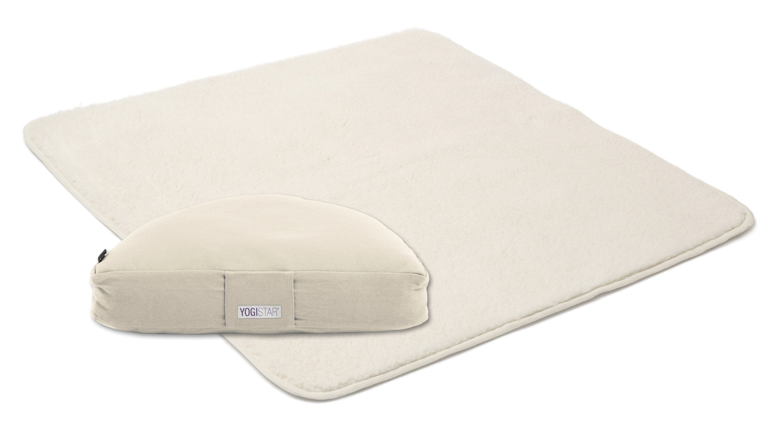 Yoga-Set Calm Edition - Meditation natur 75 x 75 cm - YOGISHOP