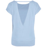 T-Shirt Smilla - tencel skyblue