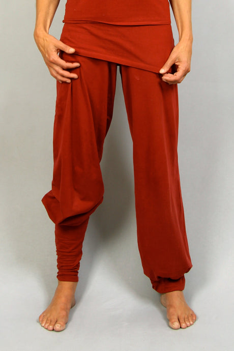 Yogahose "Sohang" - bordeaux - YOGISHOP