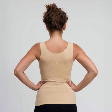 Top da yoga "Sohang" - beige