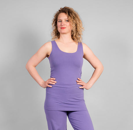 Sohang Top - Lilac - YOGISHOP