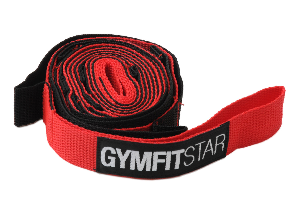 Dynamic Stretching Strap - red-black - YOGISHOP