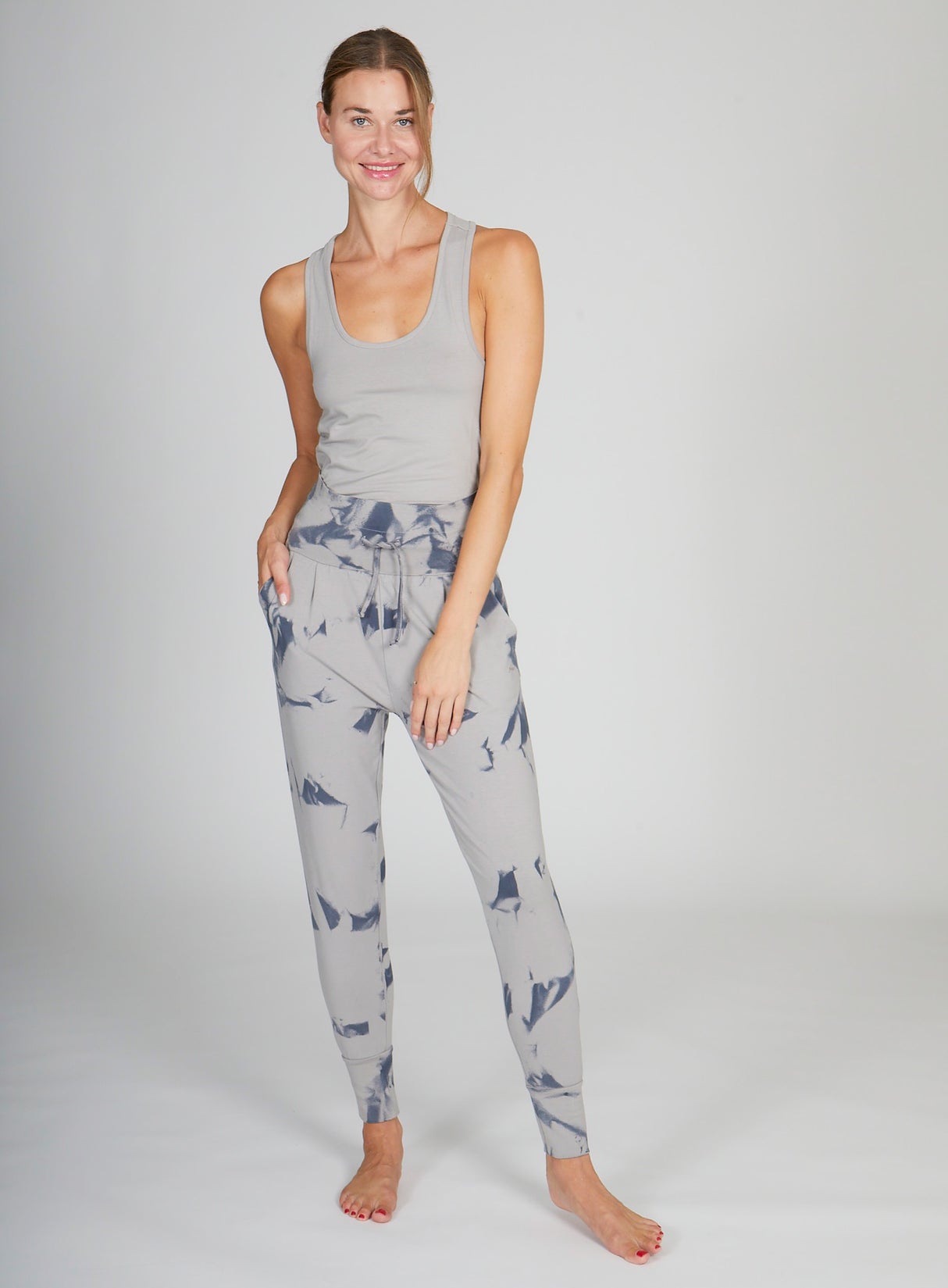 Yoga Tank-Top Chara - stone - YOGISHOP