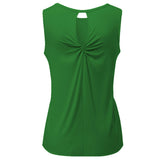Tank-Top twisted back - classic green - YOGISHOP
