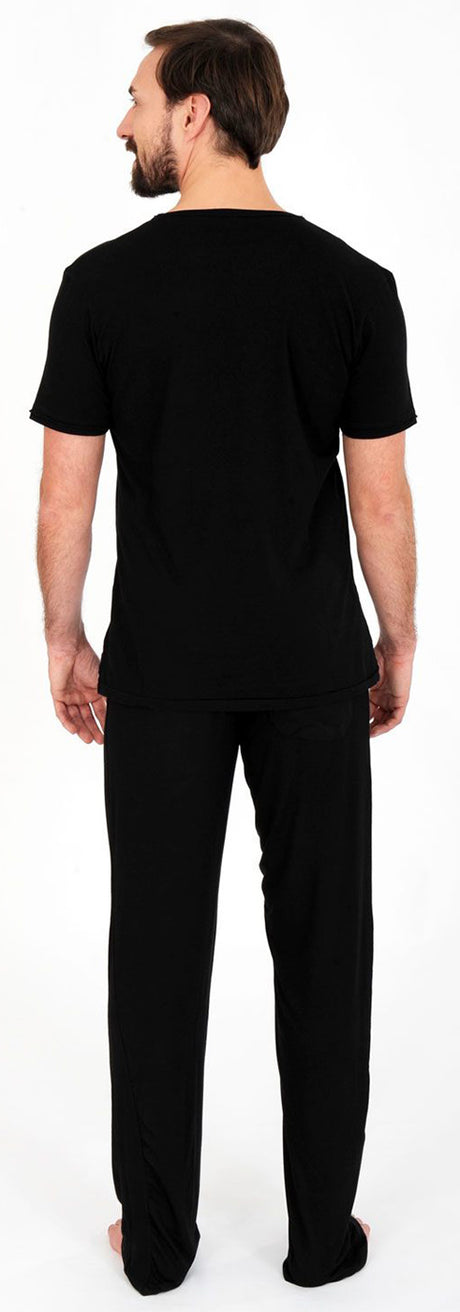 Lounge Travel Shirt "Tao" - charcoal - YOGISHOP