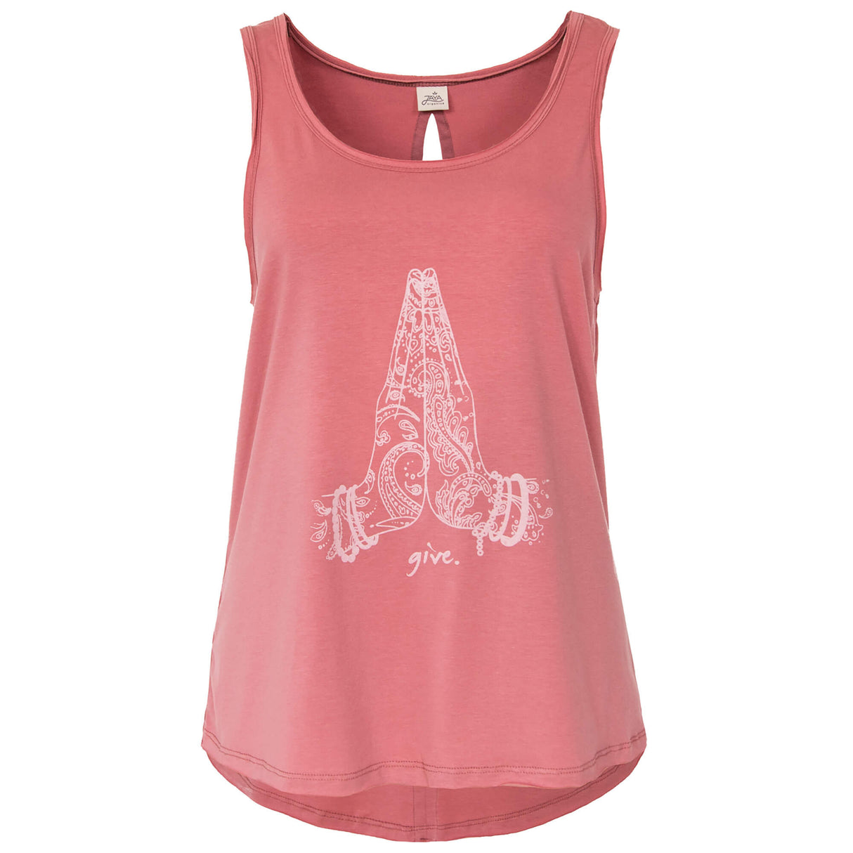 Yoga-Top Alaska Give - deco rose - YOGISHOP