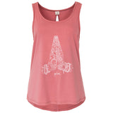 Yoga-Top Alaska Give - deco rose - YOGISHOP