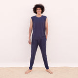 Yoga-Top Tommy - tencel nightblue