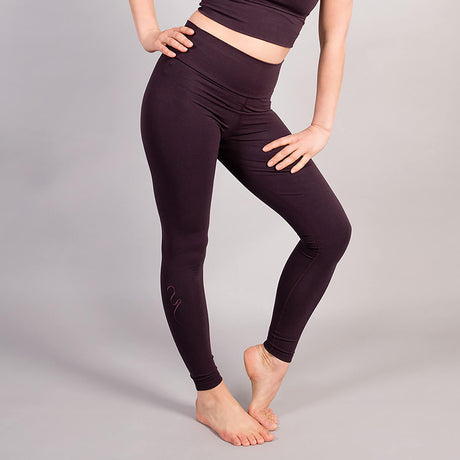 Vega Yoga Legging - Dark Purple - YOGISHOP