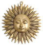 Wandsymbol "Sonne", Messing - YOGISHOP