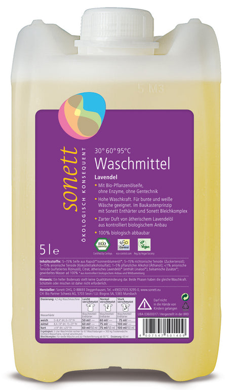 Waschmittel flüssig, Lavendel - YOGISHOP