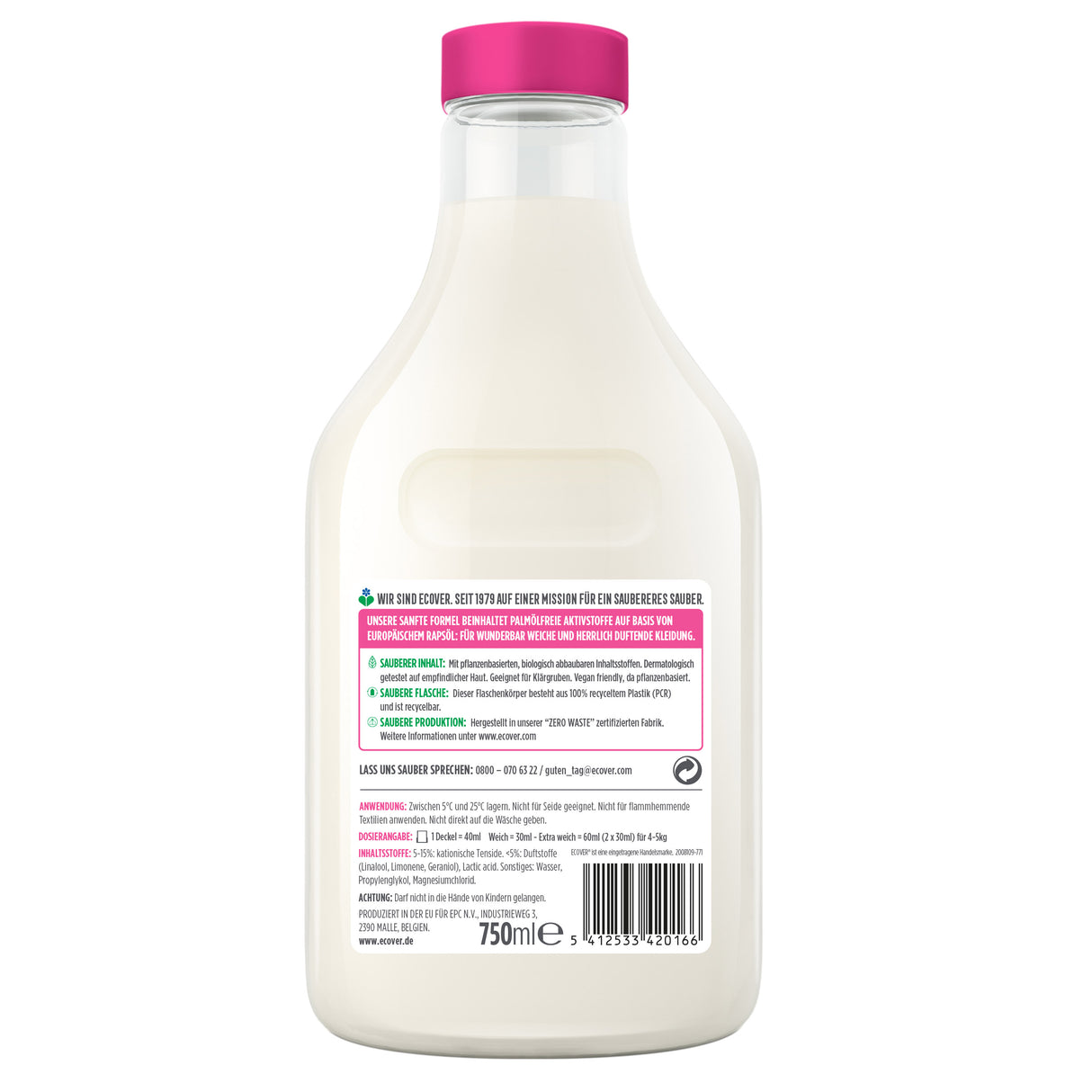 Weichspüler Apfelblüte & Mandel, 750 ml - YOGISHOP