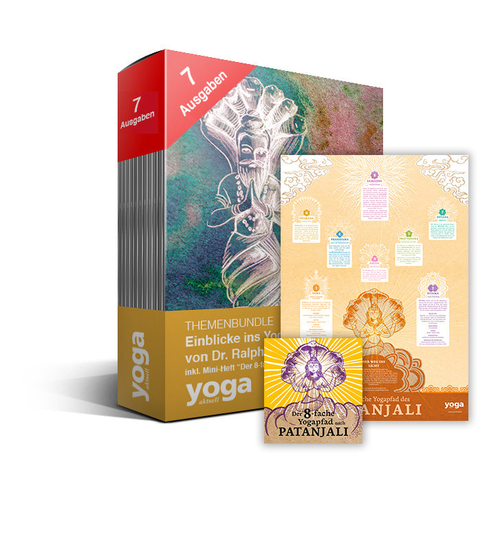 Einblicke ins Yogasutra: Kolumne von Dr. Ralph Skuban - 7er Bundle plus Miniheft plus Poster - YOGISHOP