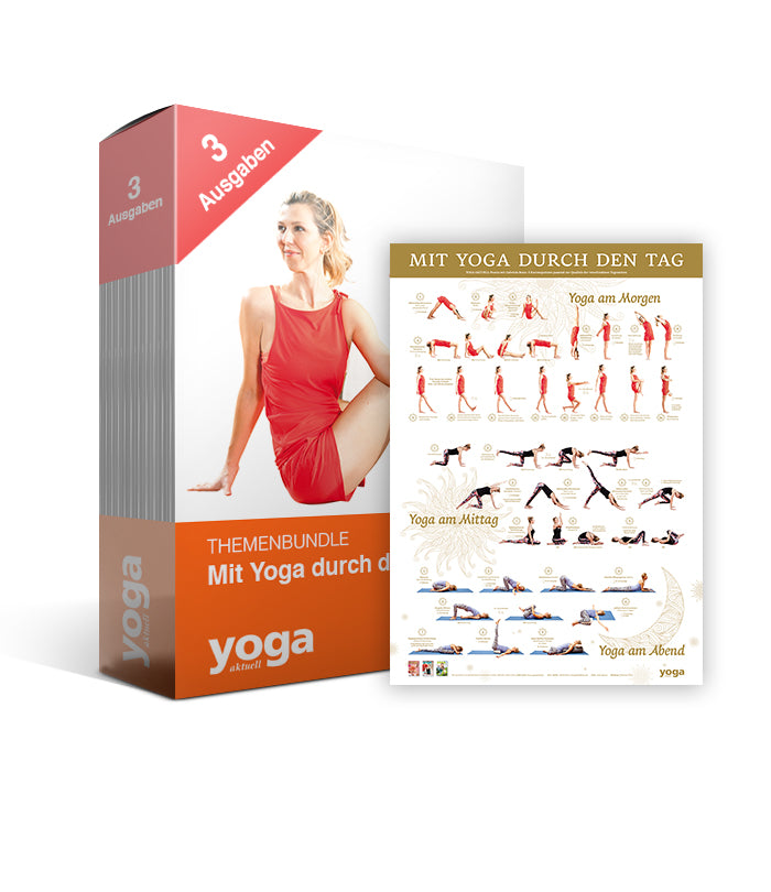 "Mit Yoga durch den Tag" + Poster - 3er Bundle - YOGISHOP