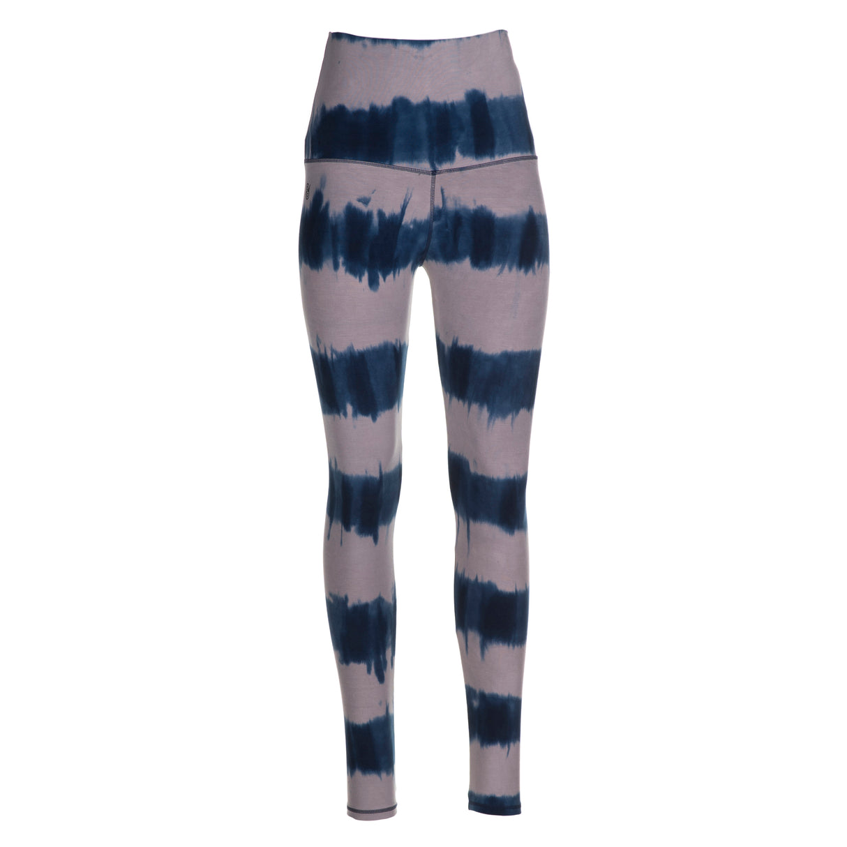 Yoga-Batik-Leggings "seashore" - grau/blau - YOGISHOP