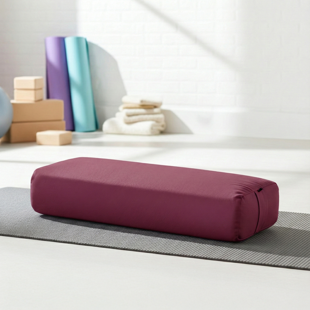 Yoga-Bolster yin - eckig