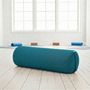 Yoga-Bolster yin - rund - Samtosha - organic cotton