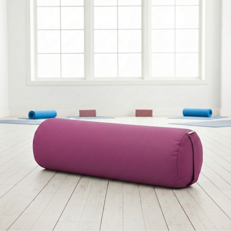 Yoga Bolster yin - redondo - Samtosha - algodón orgánico