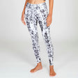 Yoga-Leggings Lux - animal black white