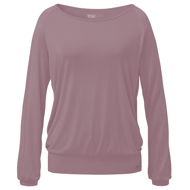 Yoga-Longsleeve "ala" - rose - YOGISHOP