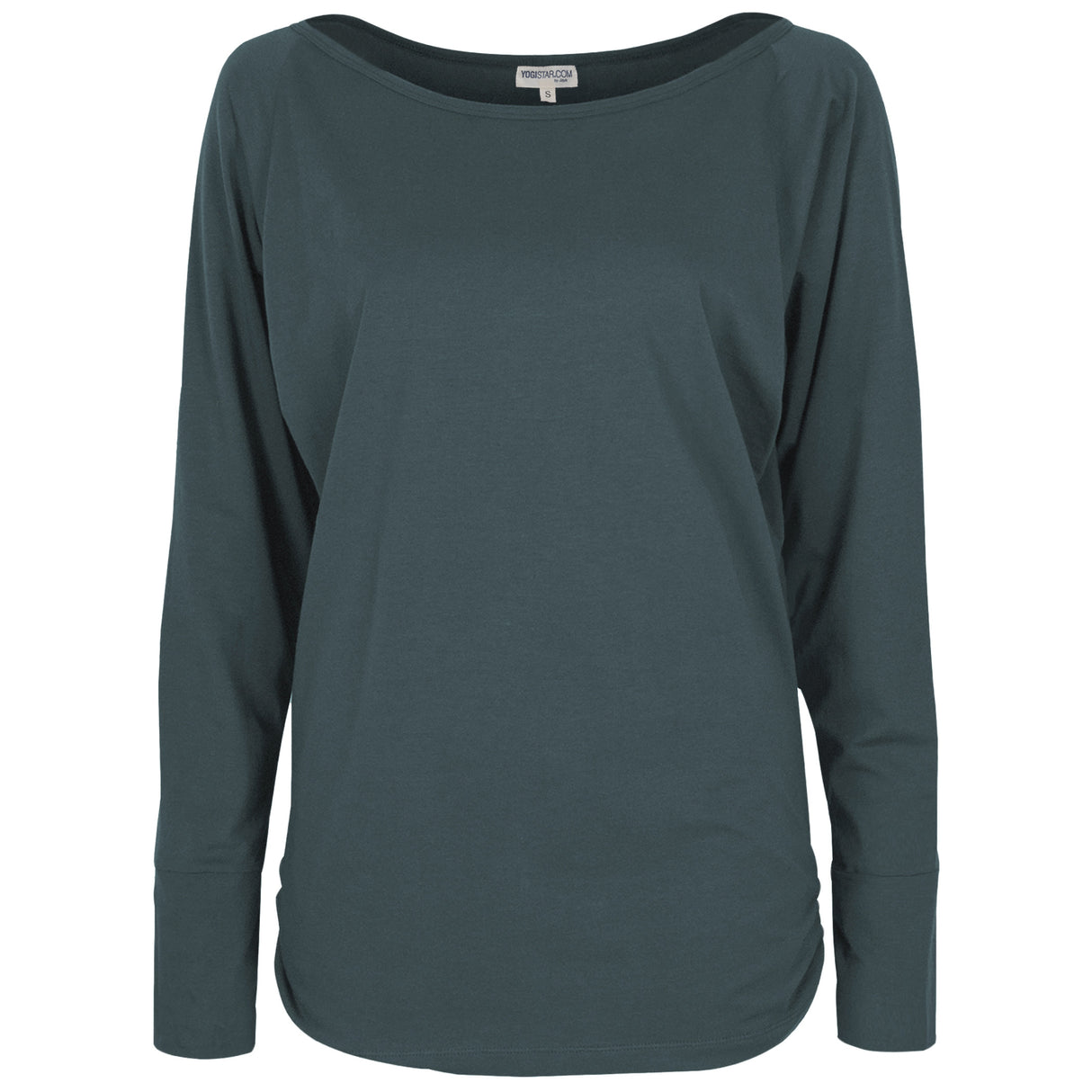 Yoga long sleeve "rheia" - pine green