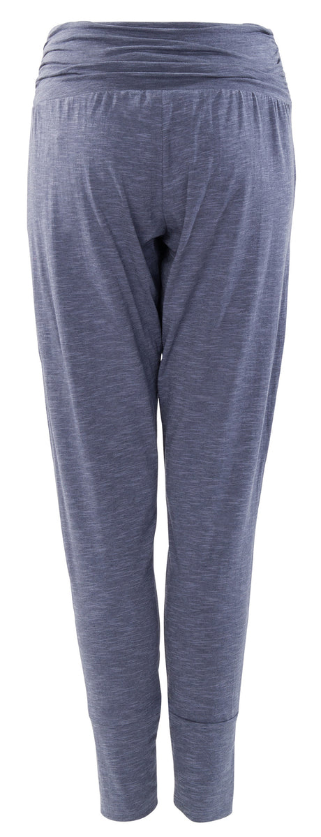 Yoga-Pants "Mari" - nightblue melange - YOGISHOP