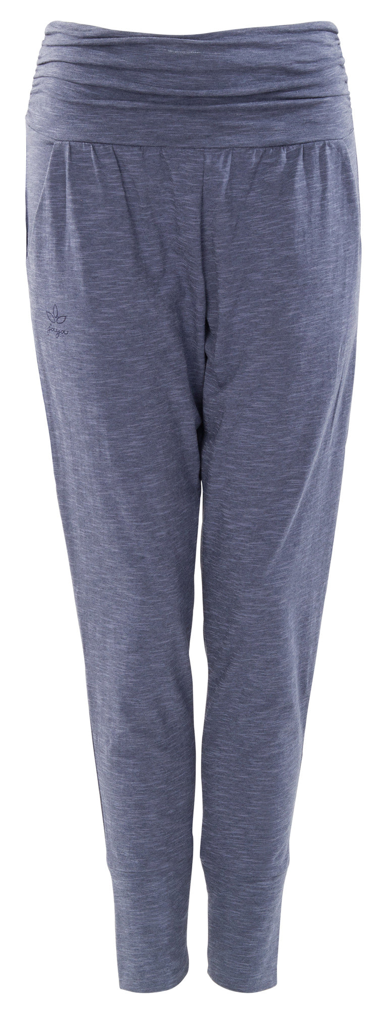 Yoga-Pants "Mari" - nightblue melange - YOGISHOP