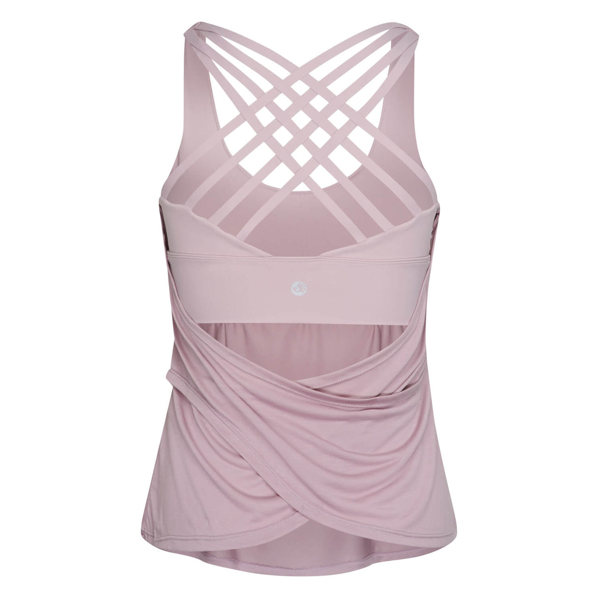 Yoga-Top Nira mit integriertem BH - grey lavender - YOGISHOP