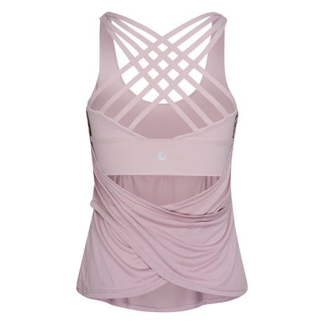 Yoga-Top Nira mit integriertem BH - grey lavender - YOGISHOP