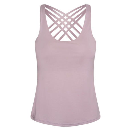 Yoga-Top Nira mit integriertem BH - grey lavender - YOGISHOP