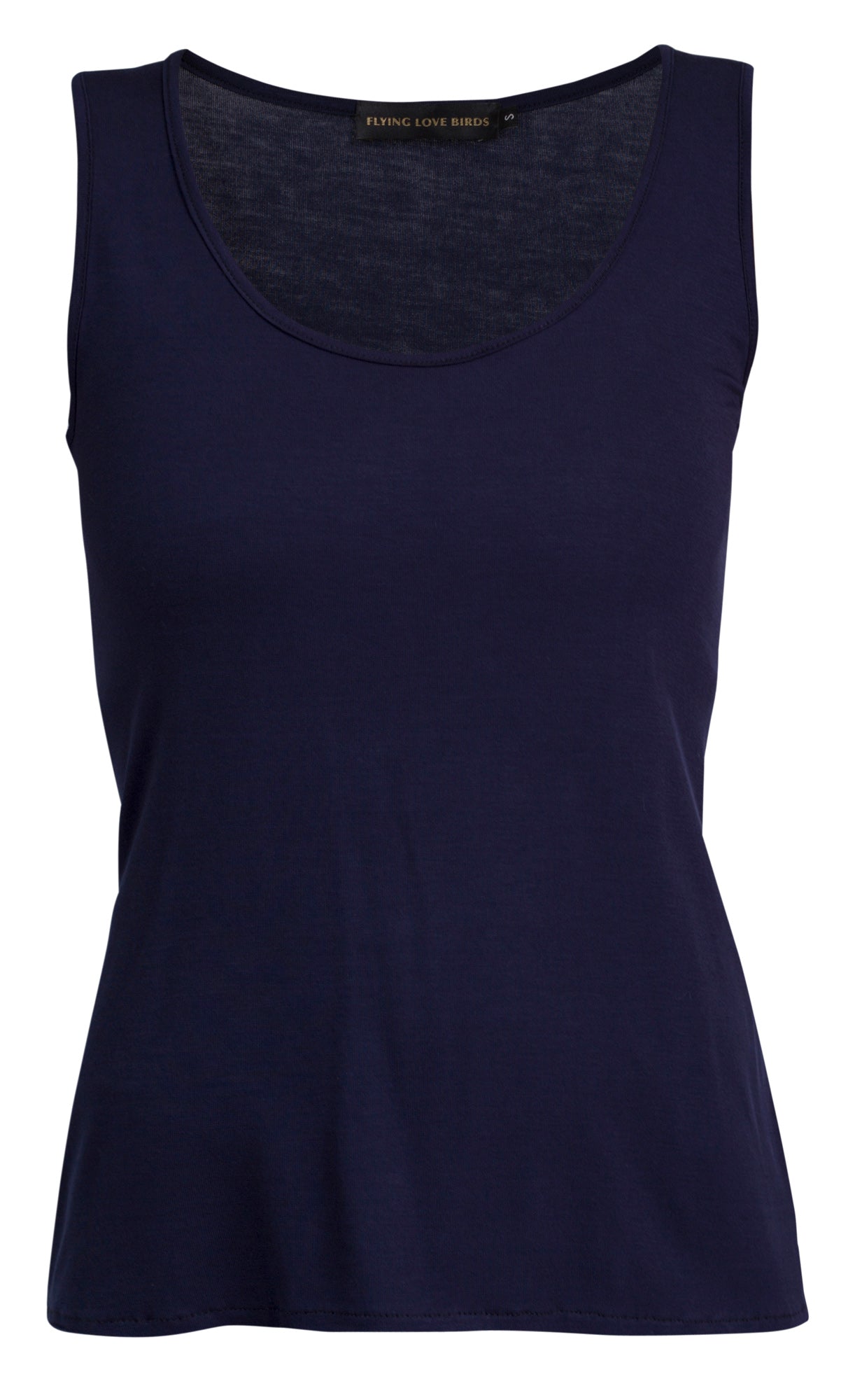 Yoga-Top "Open Back" - deep blue - YOGISHOP