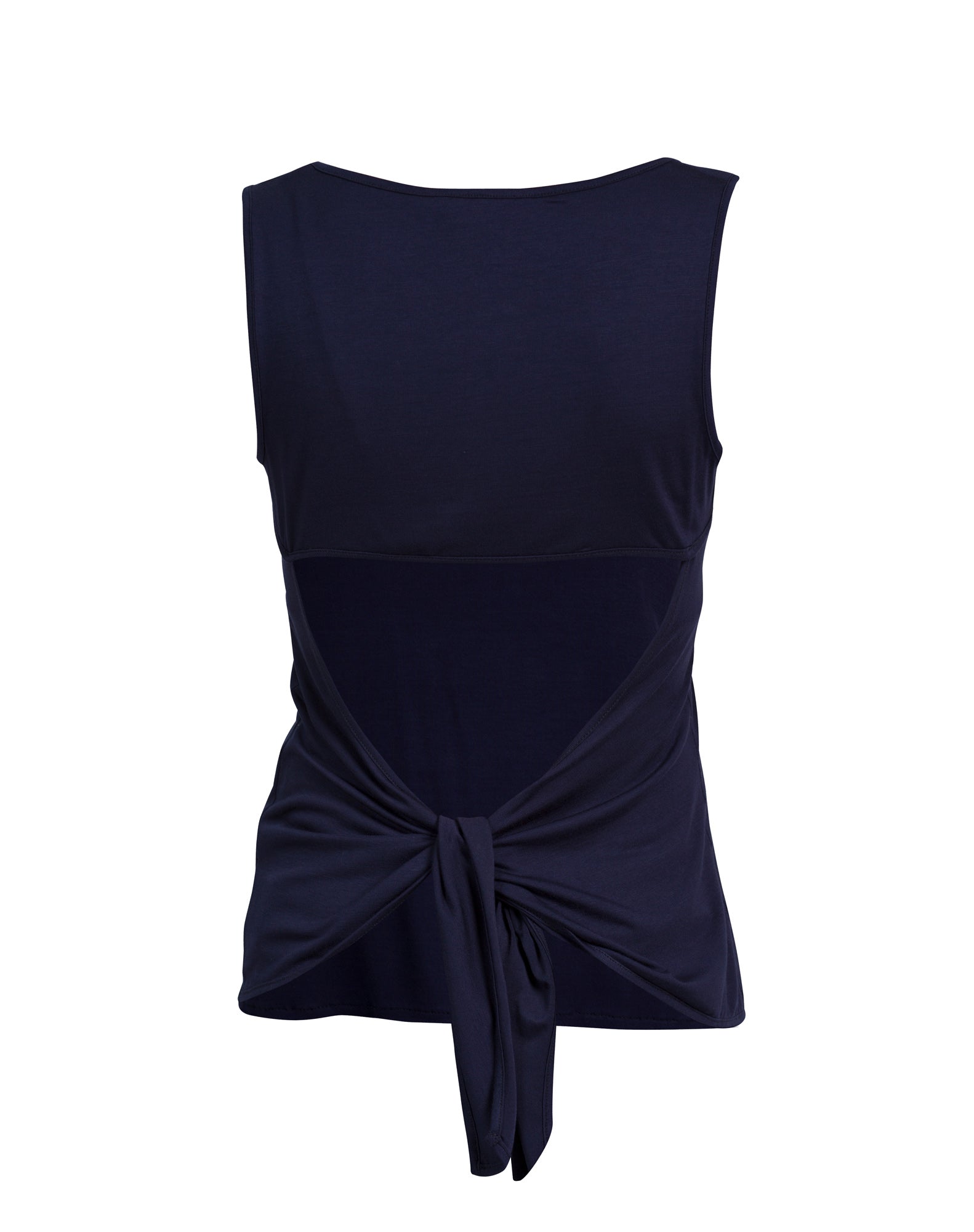 Yoga-Top "Open Back" - deep blue - YOGISHOP