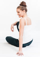 Yoga-Top "White Chakra" - white - YOGISHOP