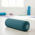 Yoga-Bolster rund - vintage - organic cotton