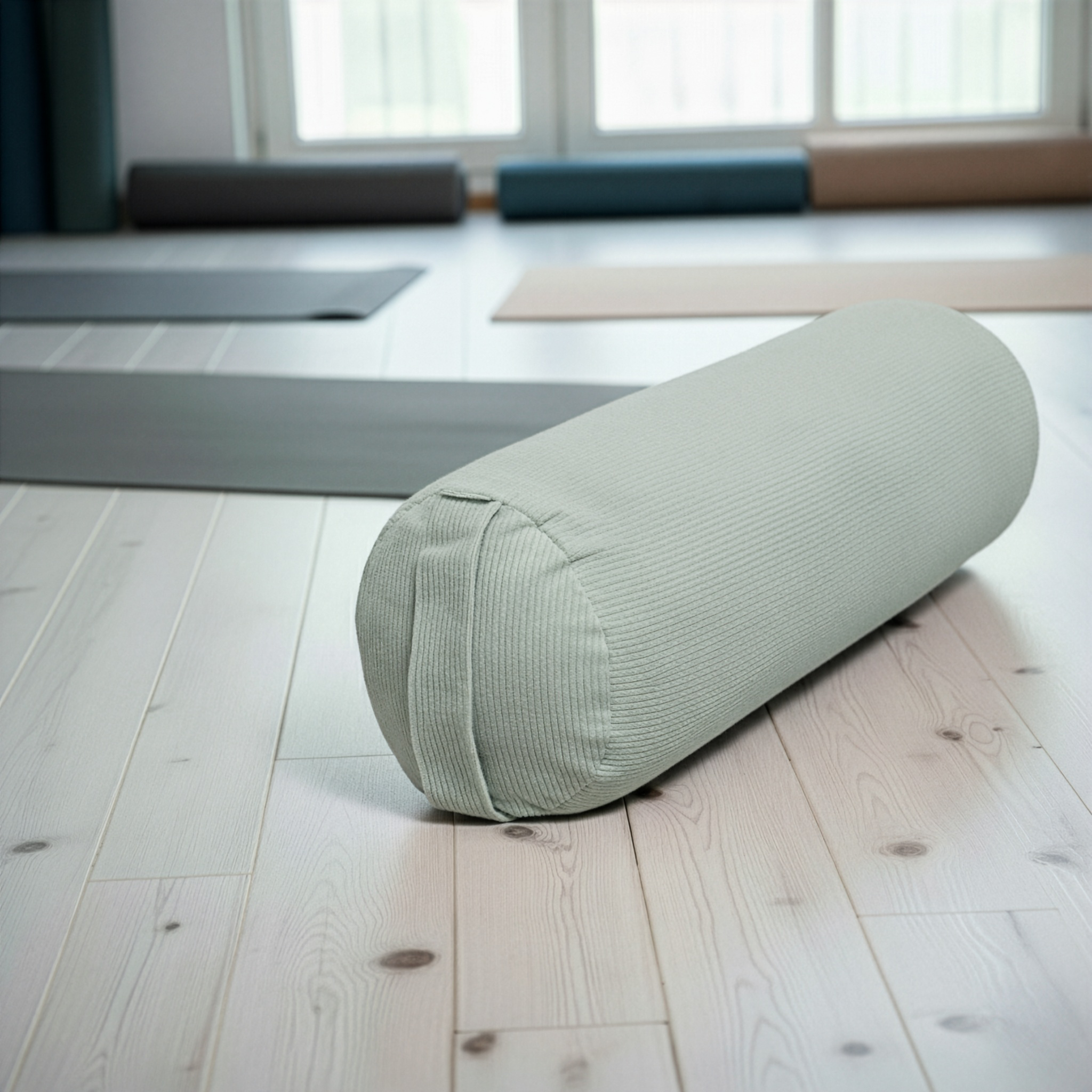 Yoga-Bolster yin - rund - Cord - YOGISHOP