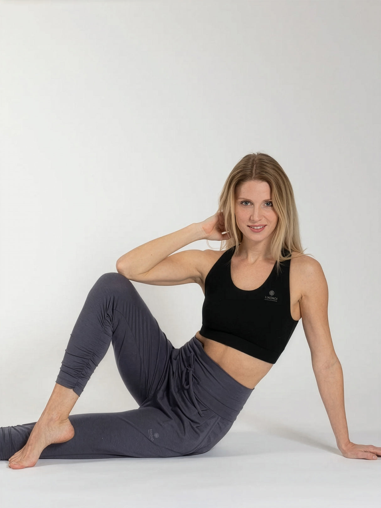 Pantalones de yoga Francis - Gris oscuro