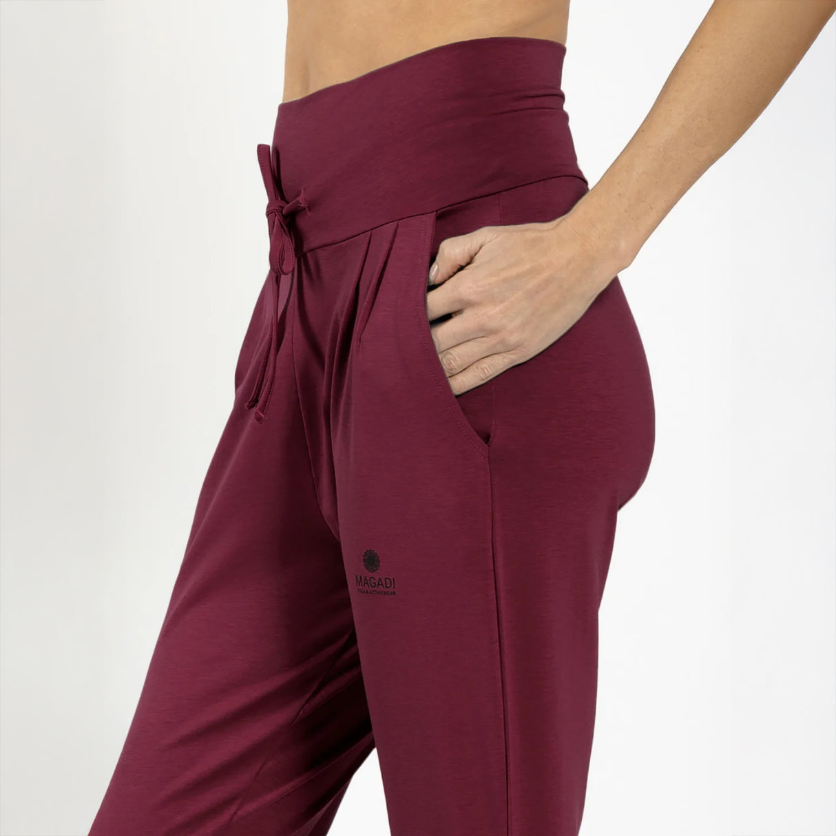 Pantalones de yoga Francis - Rojo oscuro