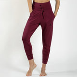 Pantalones de yoga Francis - Rojo oscuro