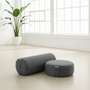 Yoga-Set Ananda (Cuscino da meditazione Dhyana + Yoga-Bolster Samtosha)