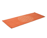 Yogateppich cotton rug - flower of life - mocca/cream - YOGISHOP